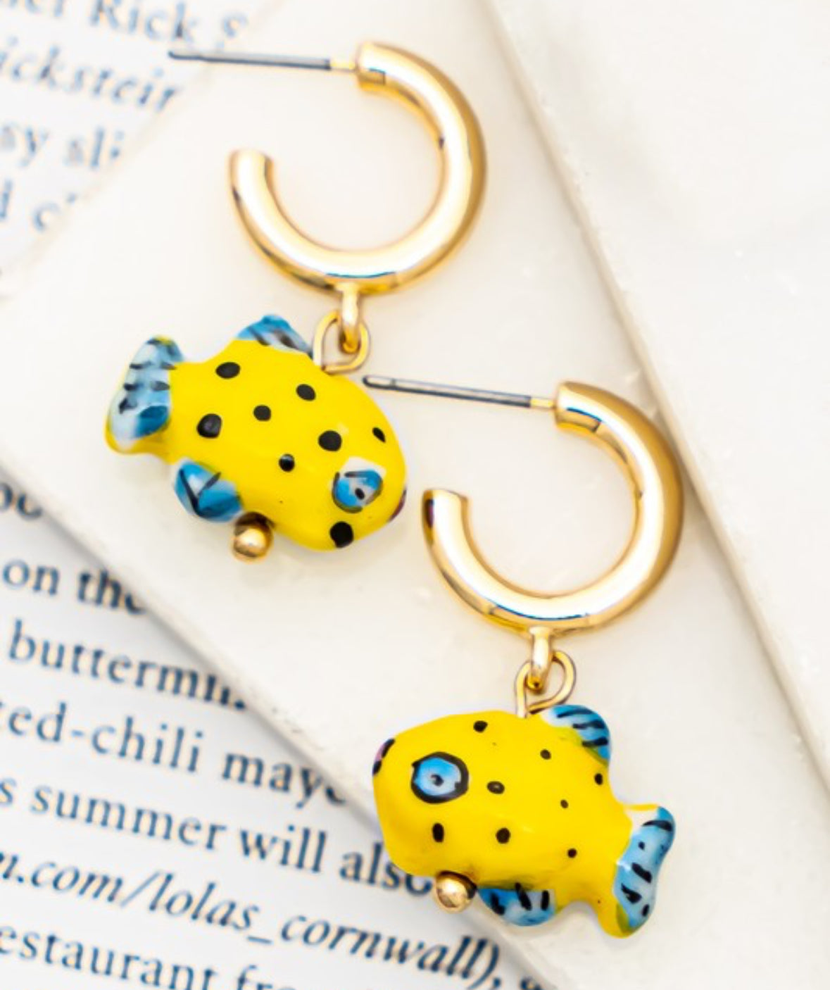 Here Fishy Fishy Earrings