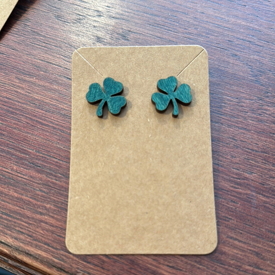 Shamrock Studs