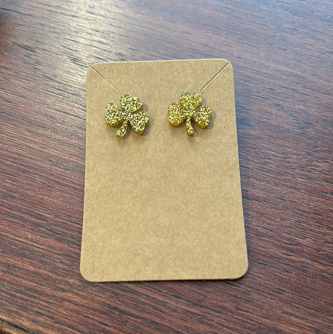 Shamrock Studs