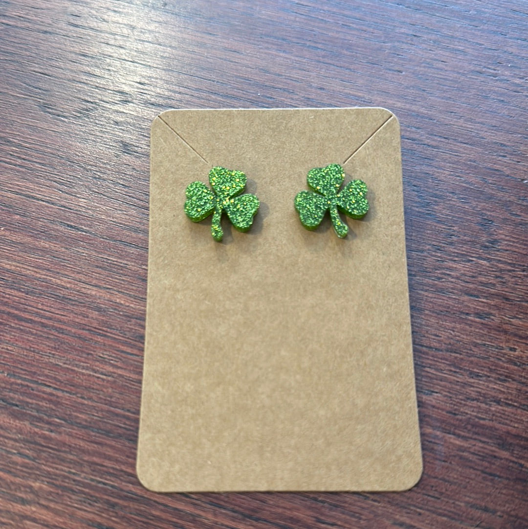 Shamrock Studs