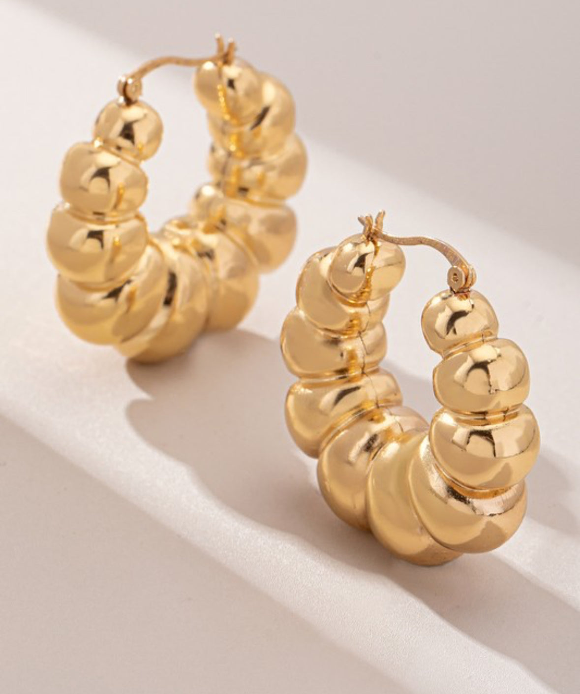 Timeless Treasure Hoops