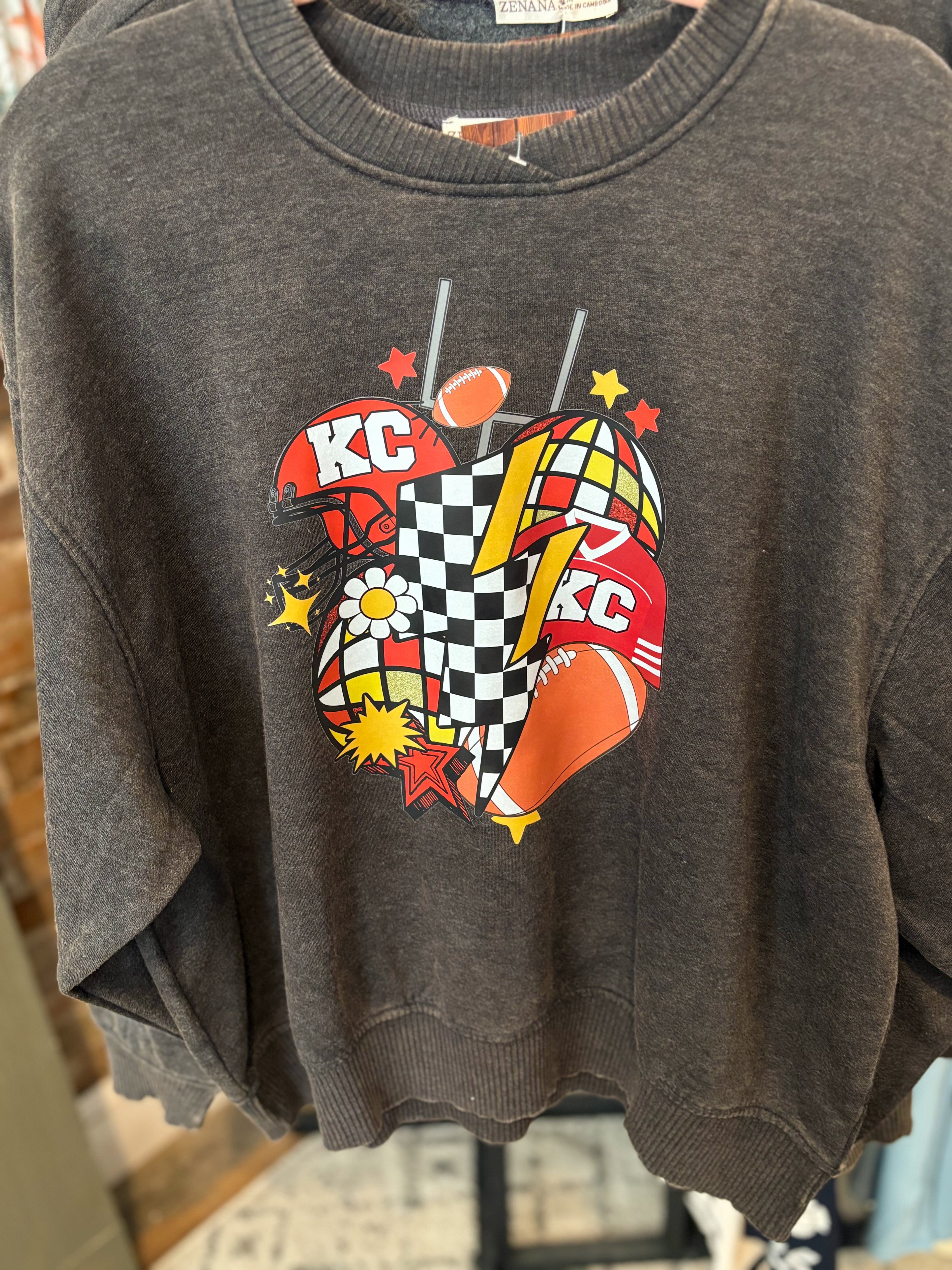 Lightning Bolt Chiefs Sweatshirt