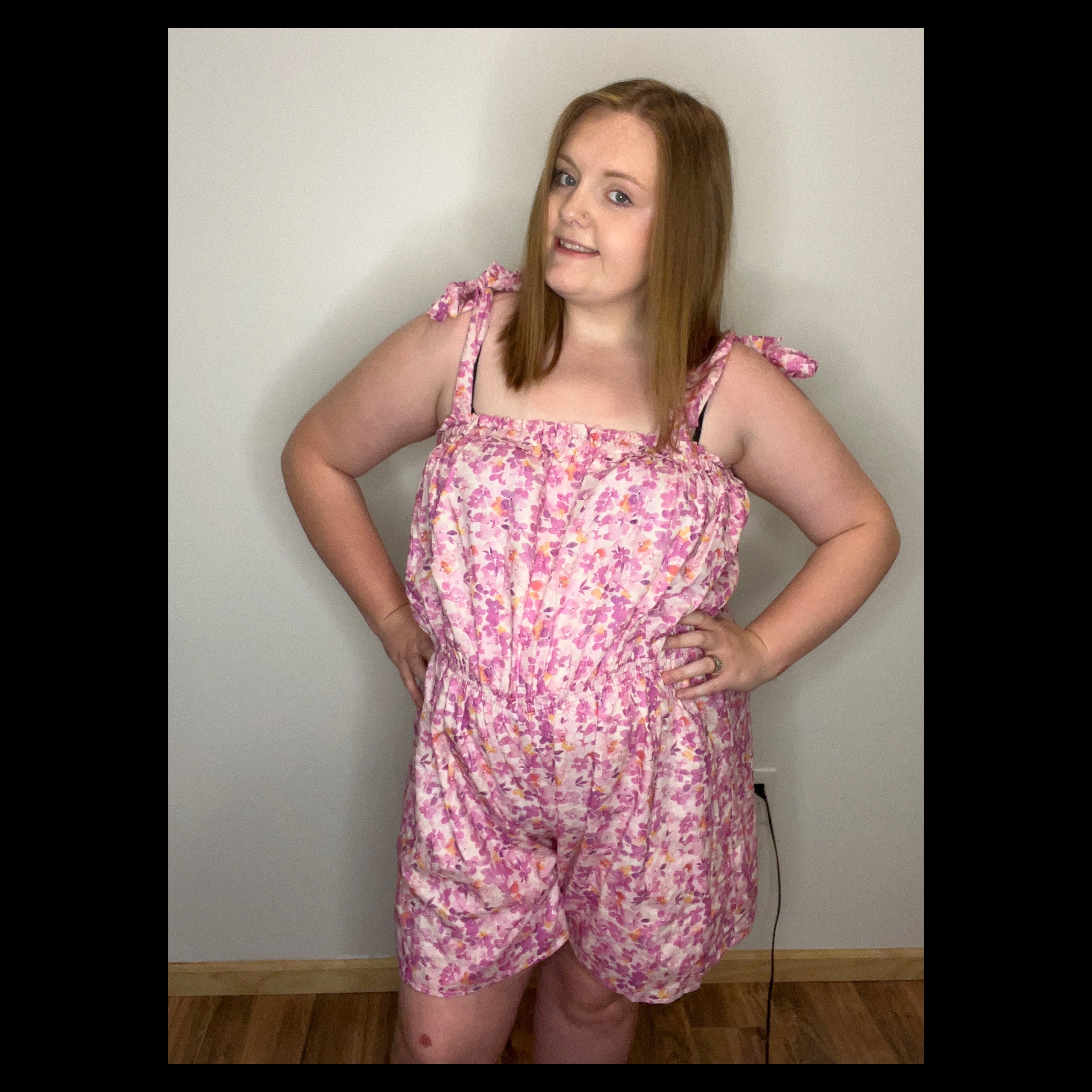 Pretty In Pink Romper