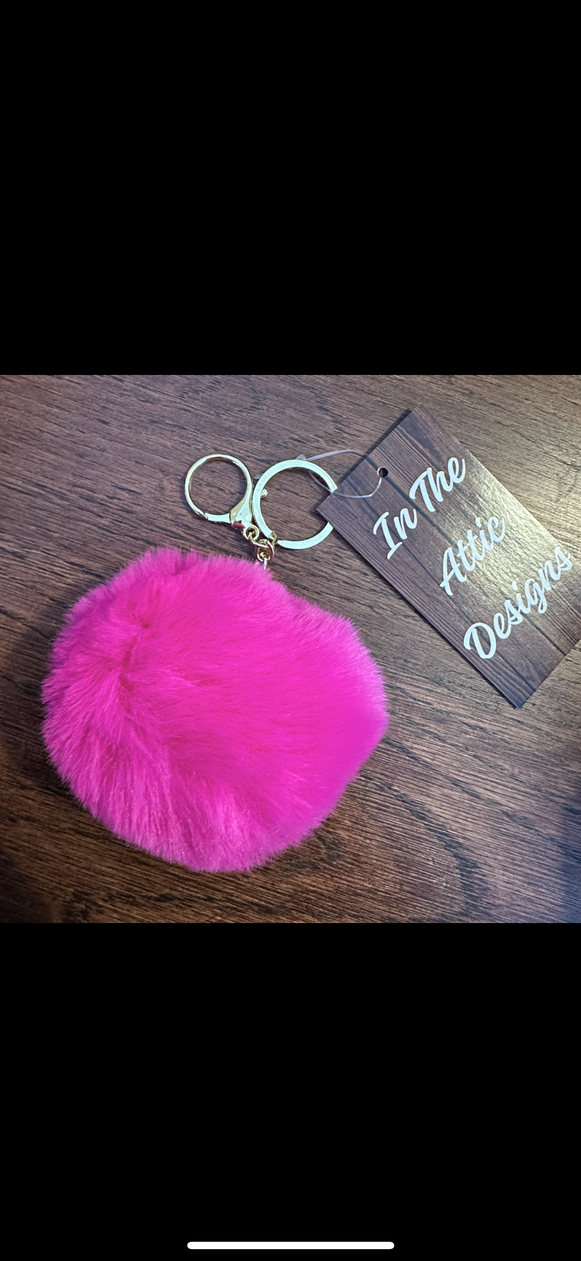 Pom Pom Key Chains