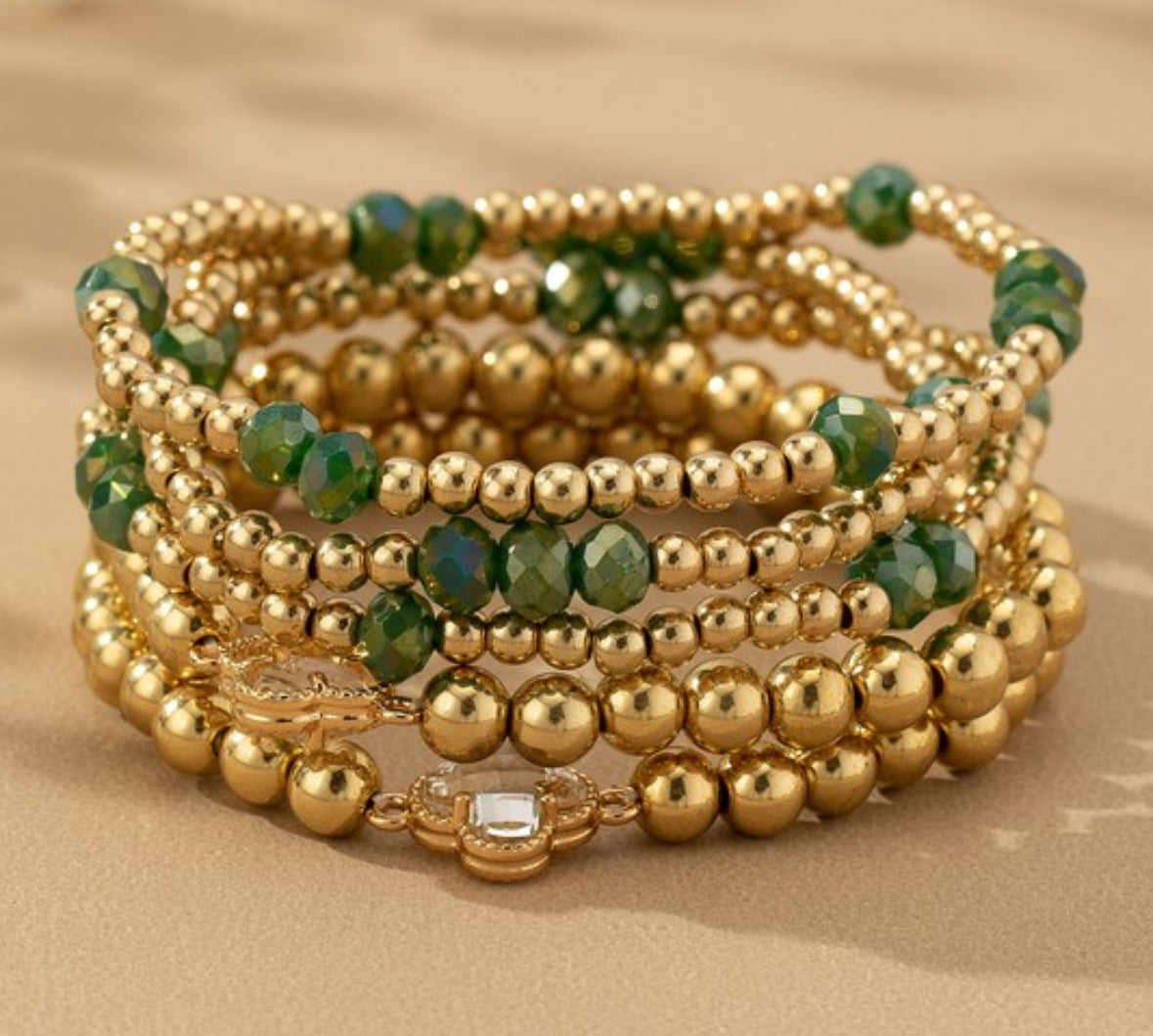 Shimmer Grove Bracelet Set