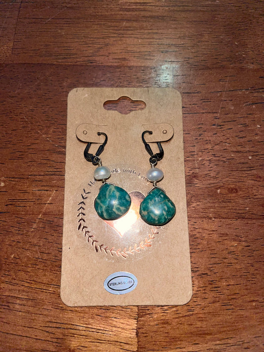 Amazonite Earrings