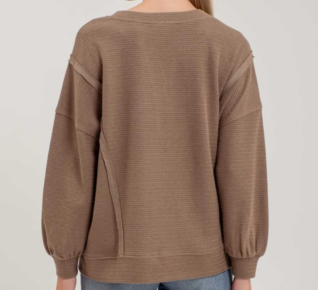 Sierra Seam Long Sleeve Top