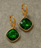 Radiant Gem Drop Earrings