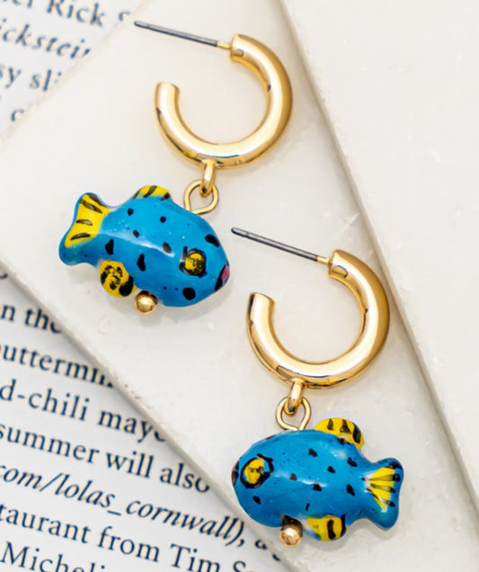 Here Fishy Fishy Earrings