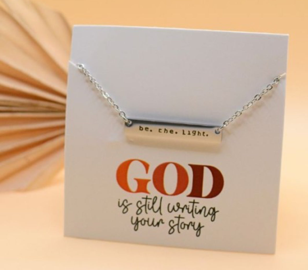 Be The Light Necklace