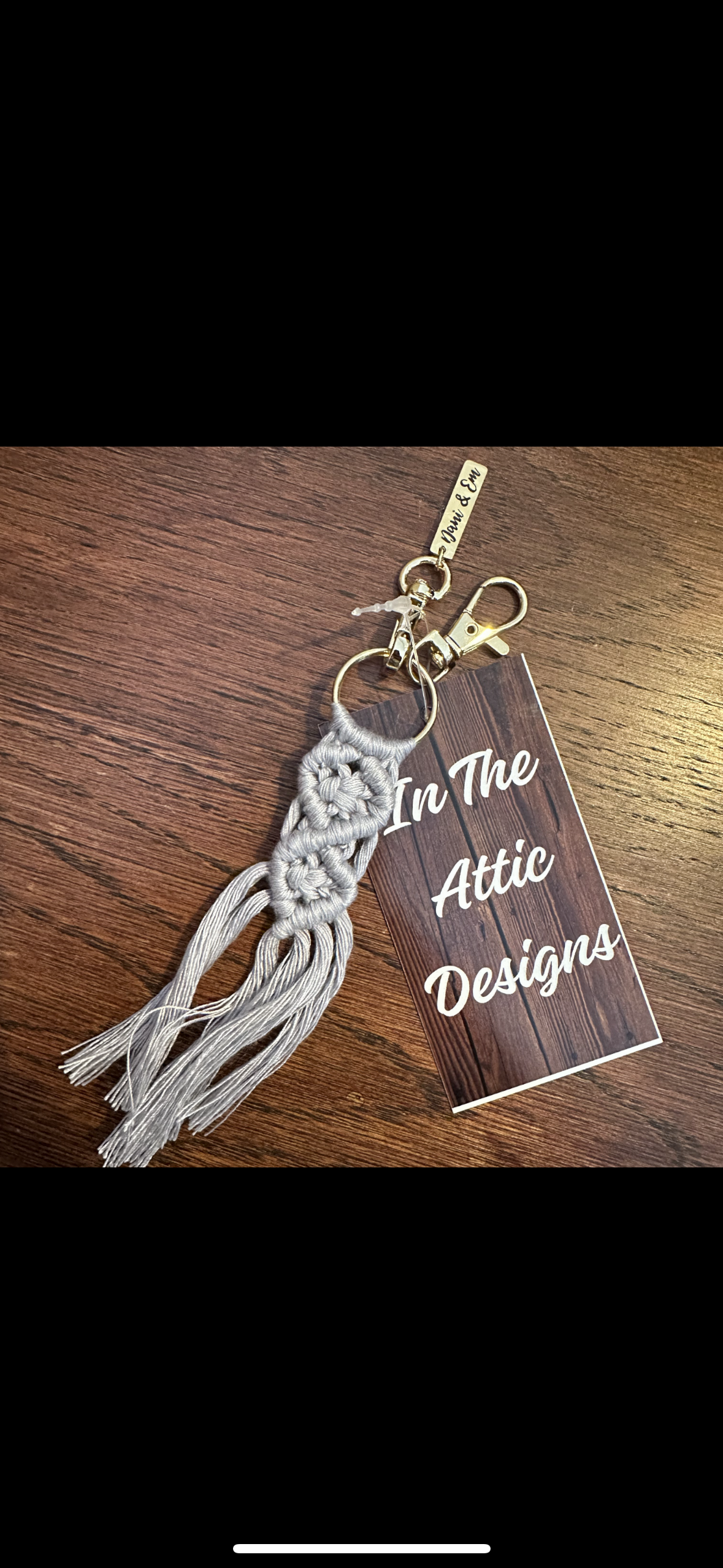 Macrame Keychain