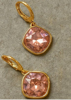 Radiant Gem Drop Earrings