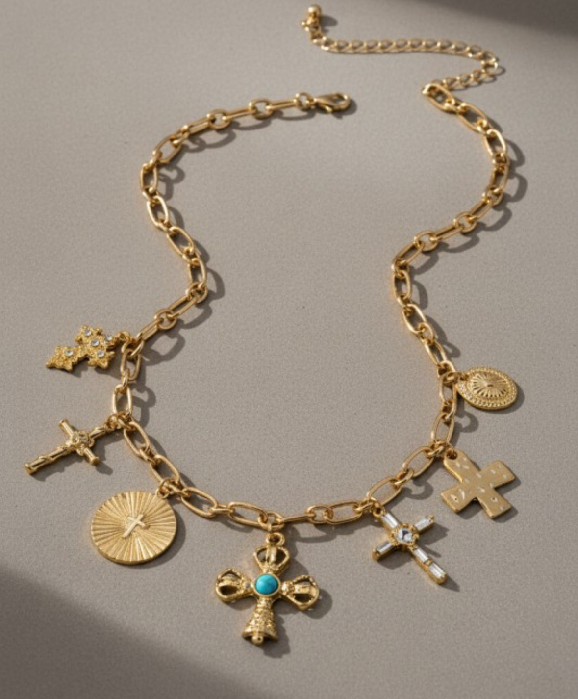Faith & Grace Charm Necklace