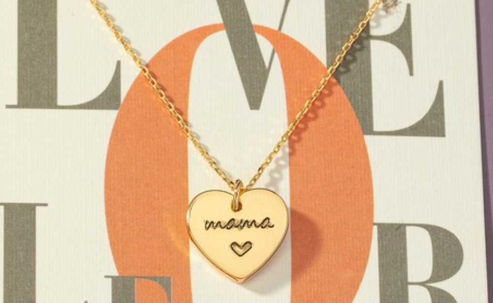 Mama Heart Necklace