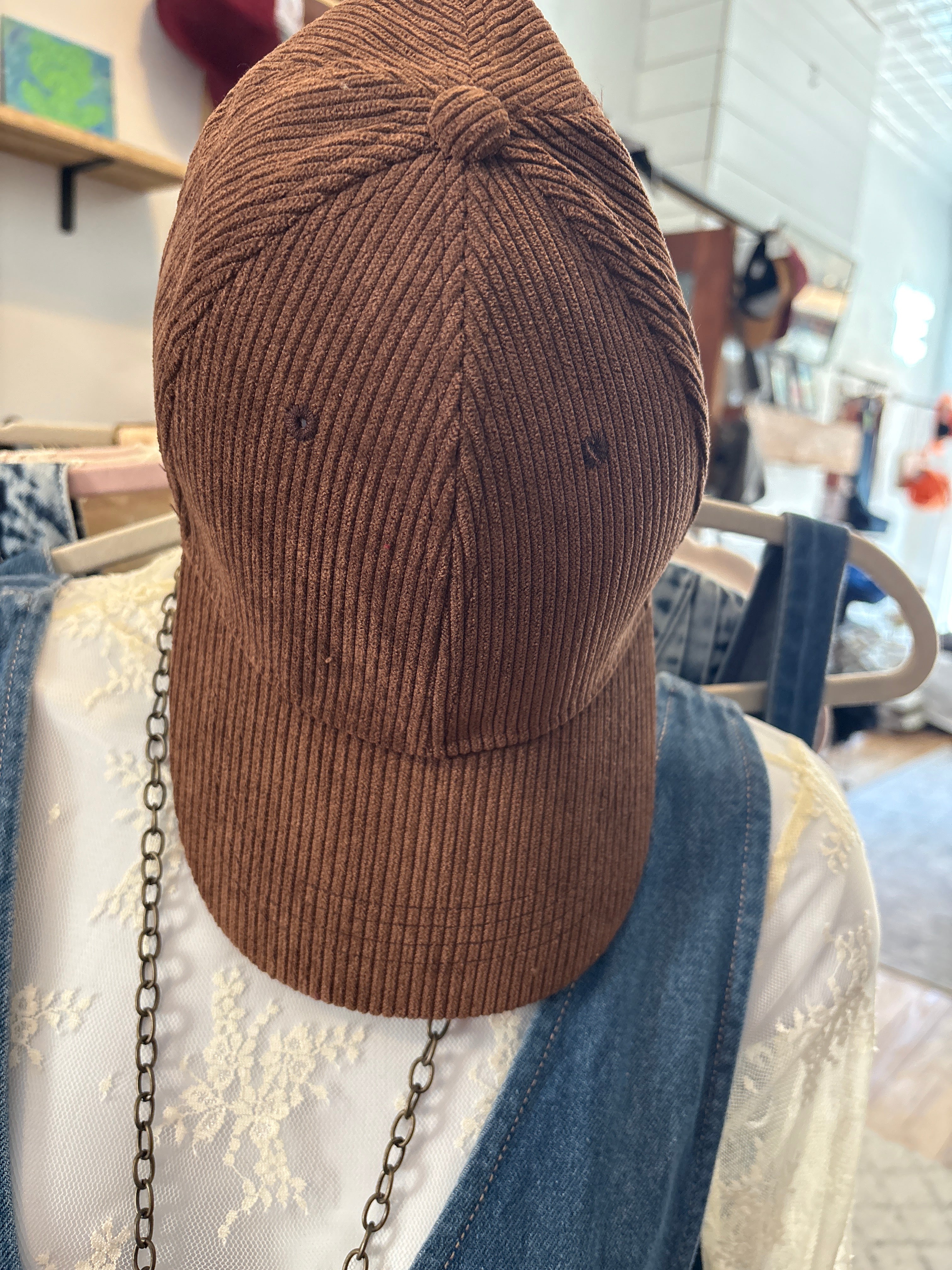 Corduroy Baseball Cap