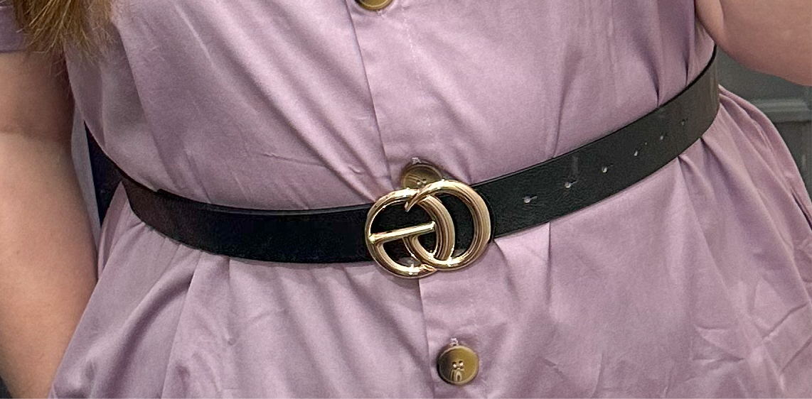 CG Faux Leather Belt Plus Size