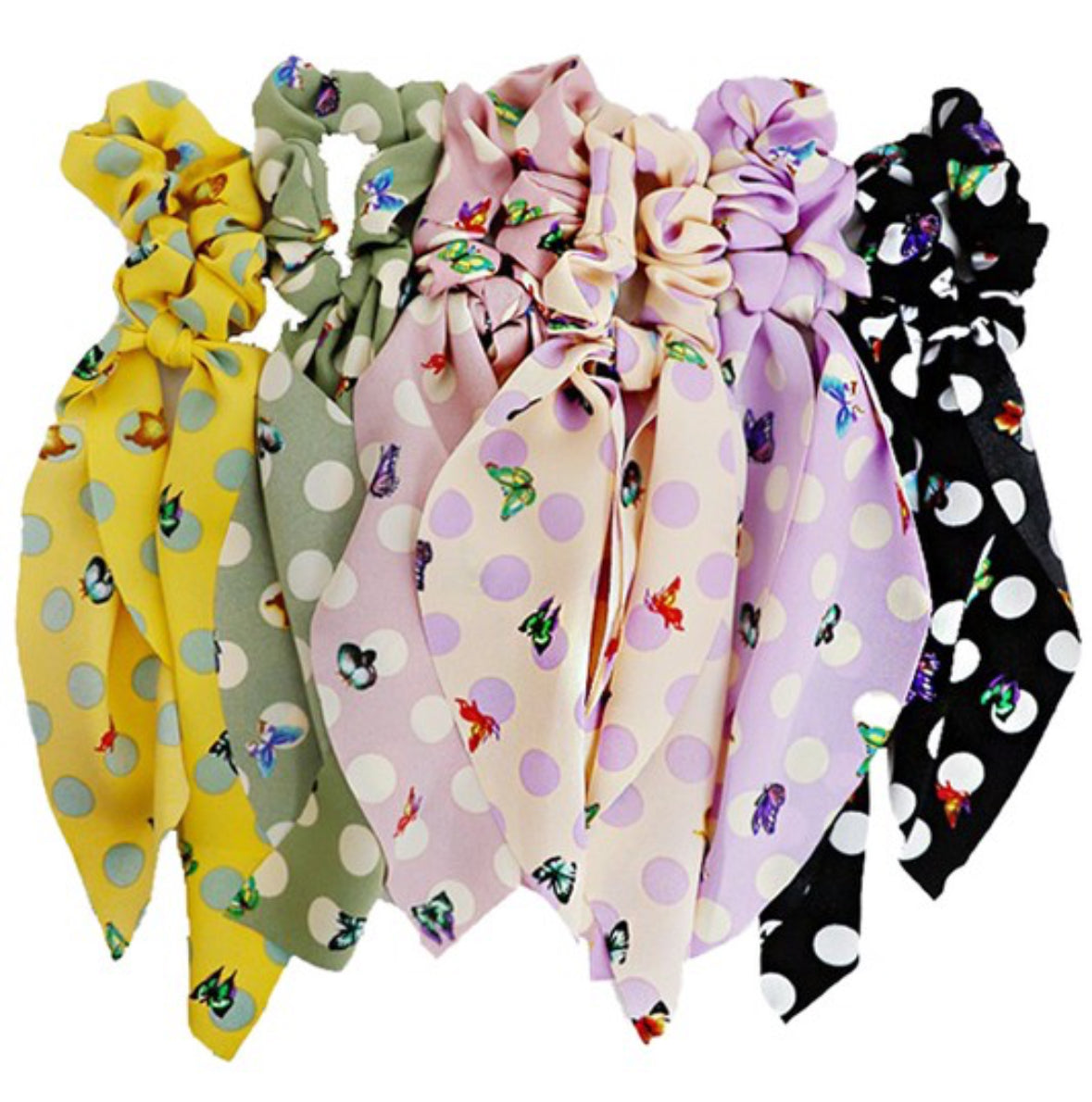 Butterfly Tie Scrunchies