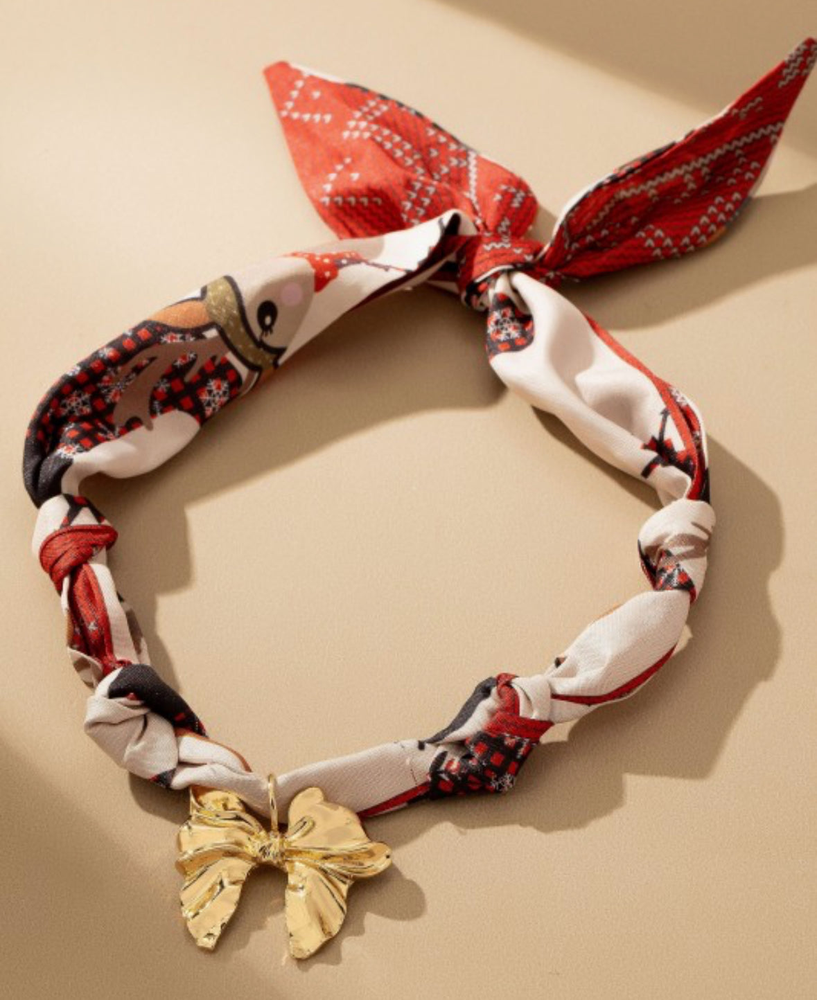 Ribboned Romance Necklace