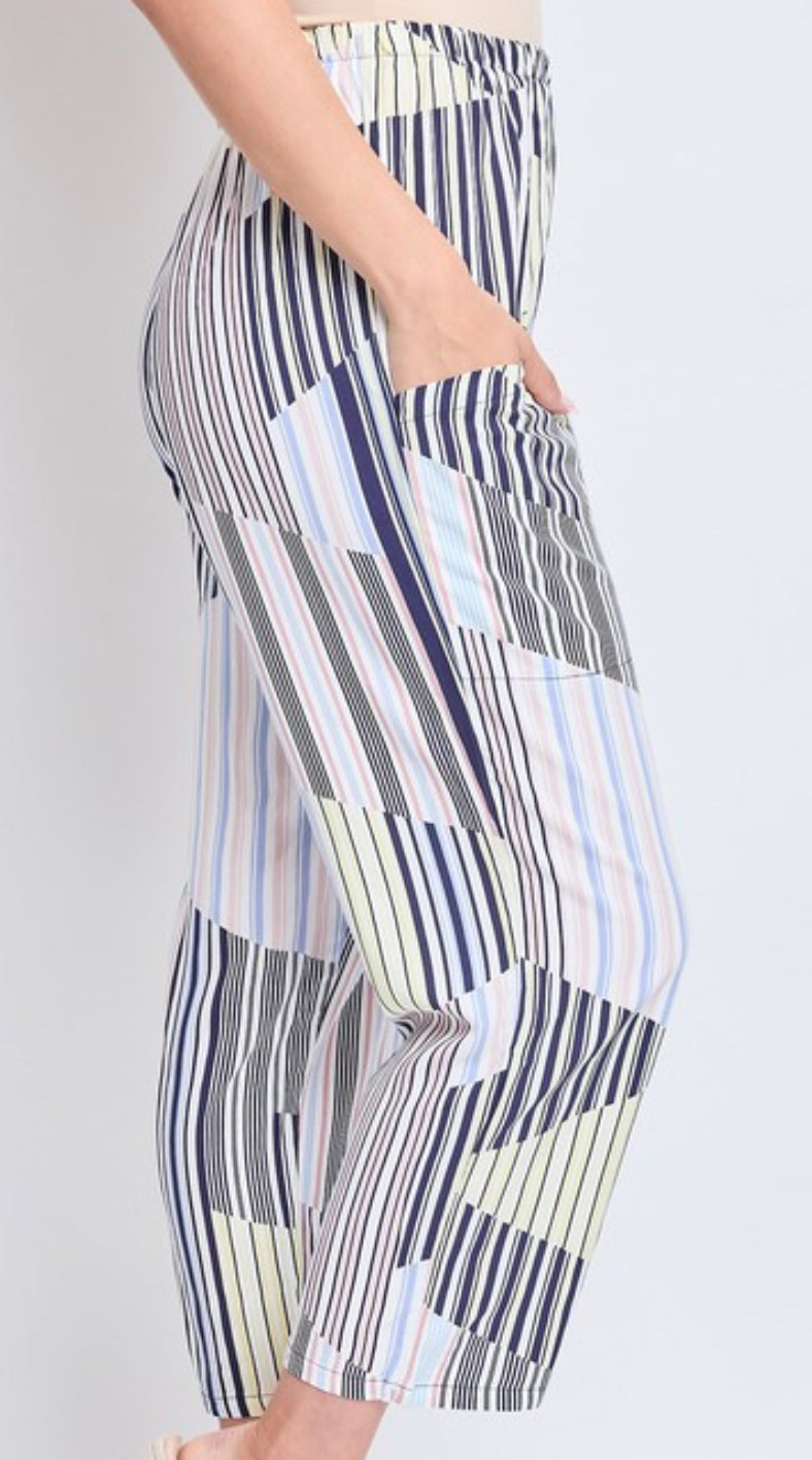 The Broken Stripe Pants