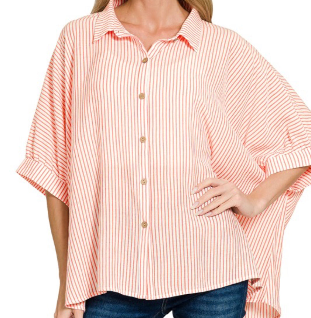 Coral Coast Button Down
