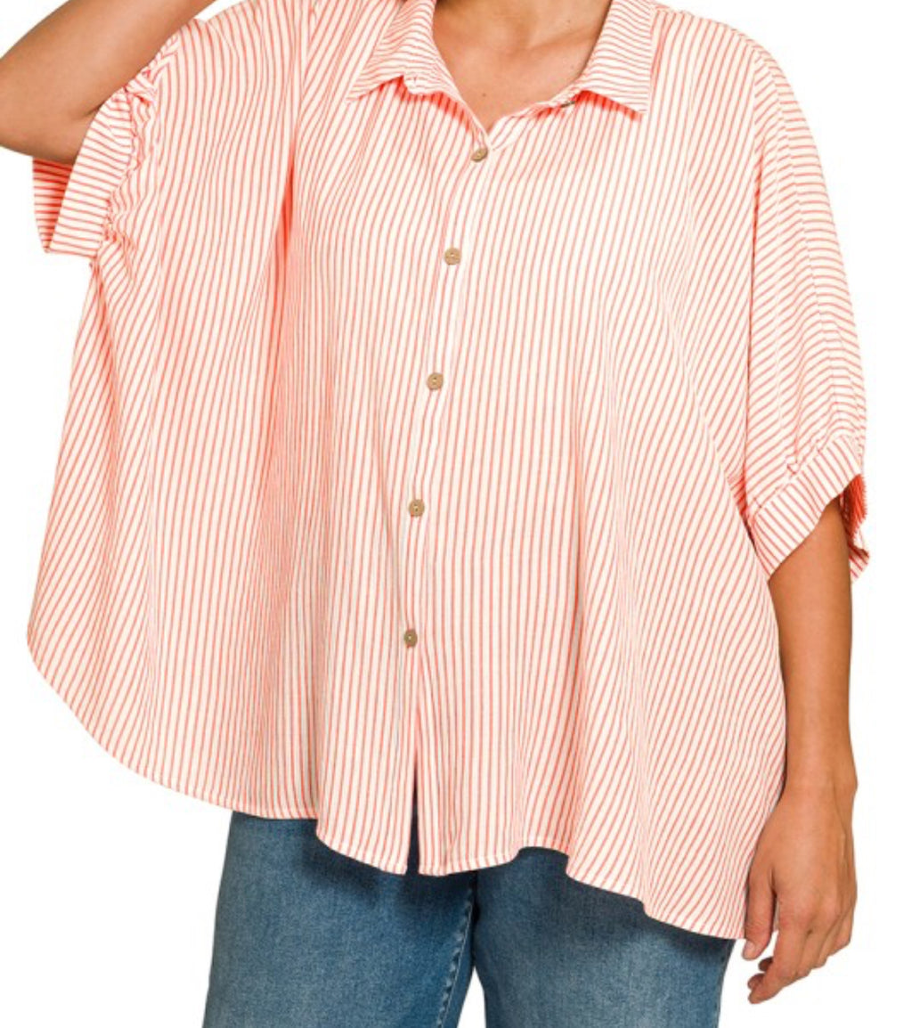 Coral Coast Button Down