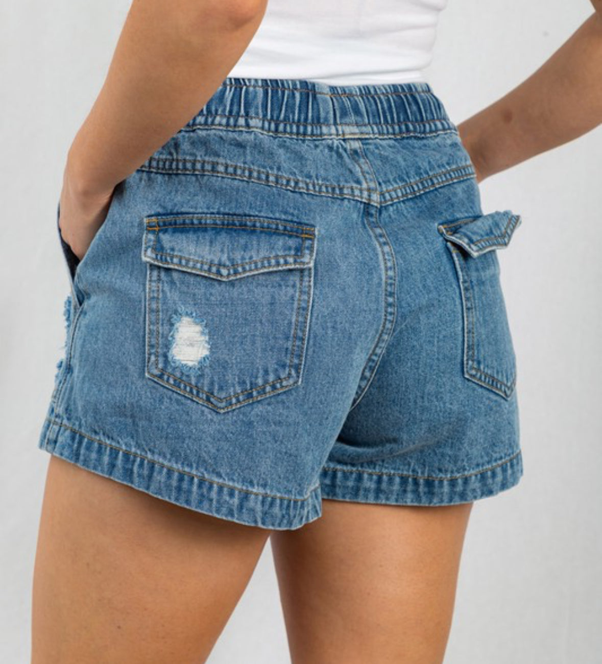 Callie Denim Shorts