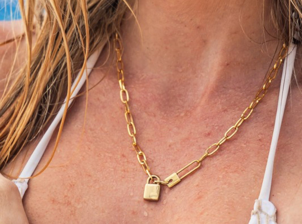 Lock & Clip Necklace