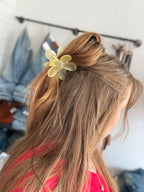 Flower Claw Clips