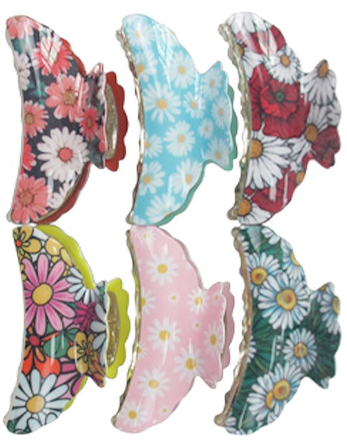 Daisy Claw Clips