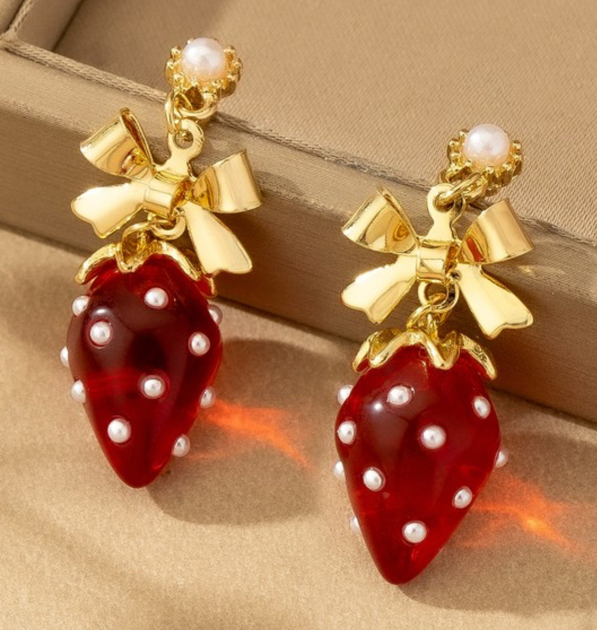 Strawberry Patch Earrings