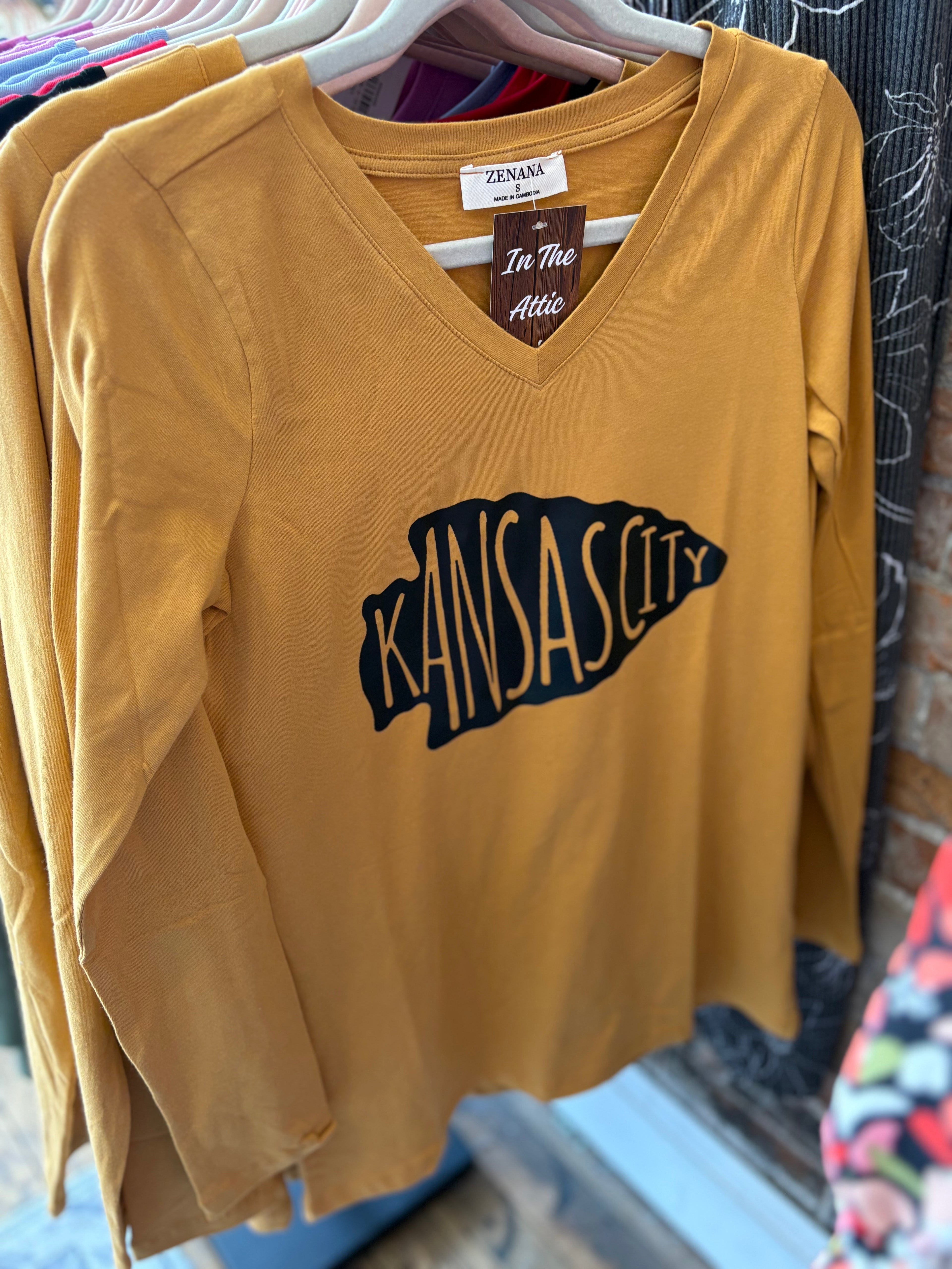 Arrow Head Chiefs Long Sleeve