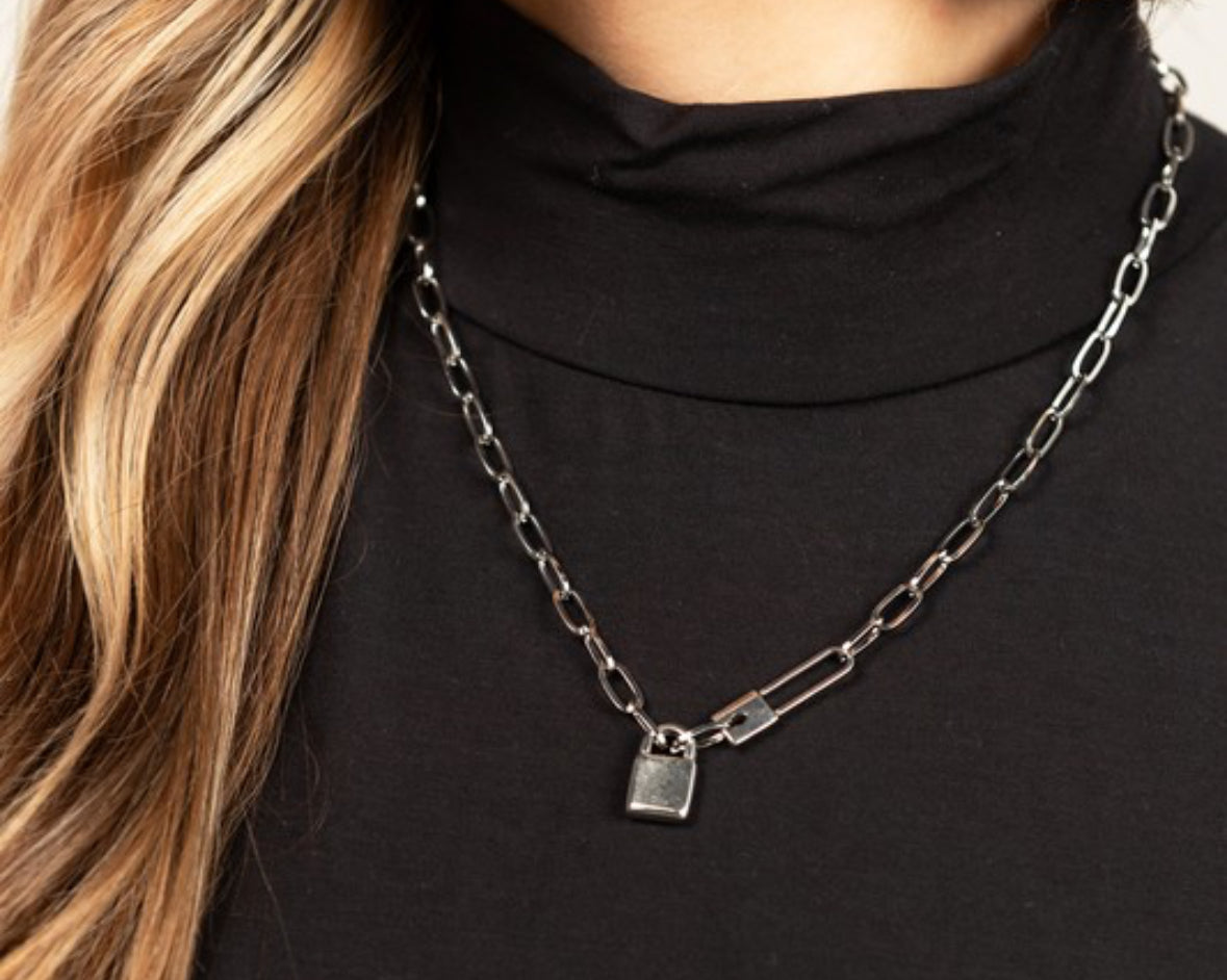 Lock & Clip Necklace