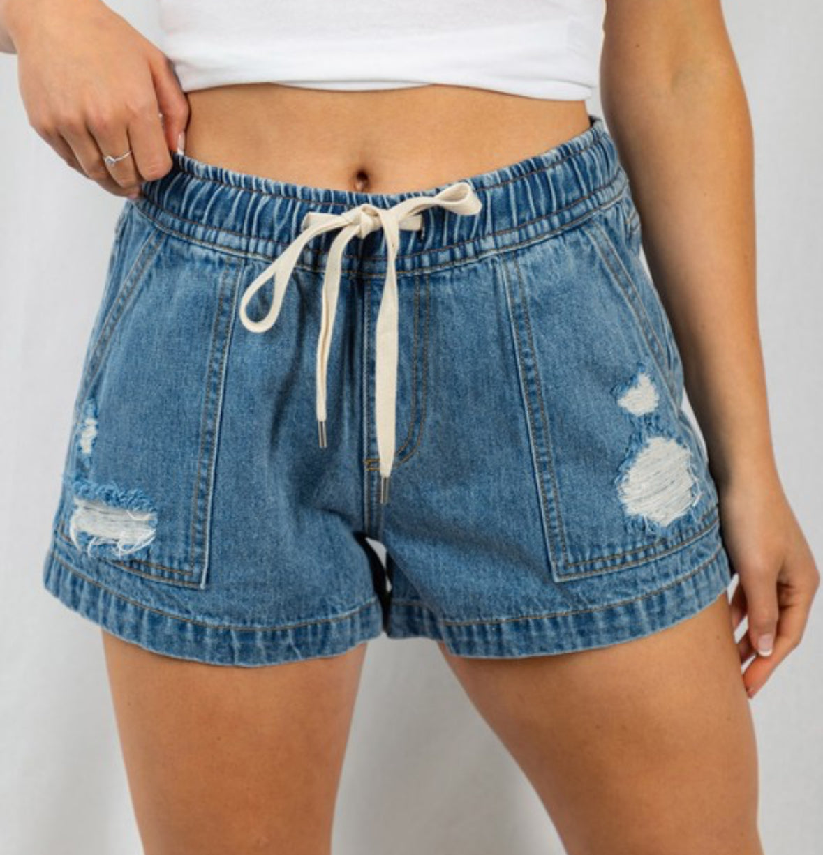 Callie Denim Shorts