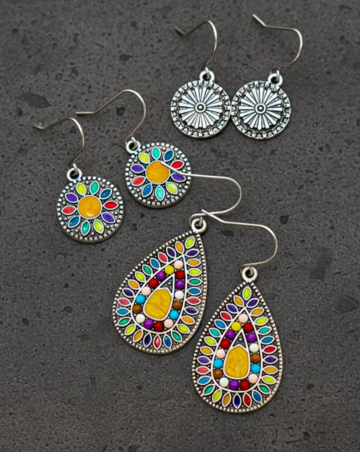 Boho Trio Earring set