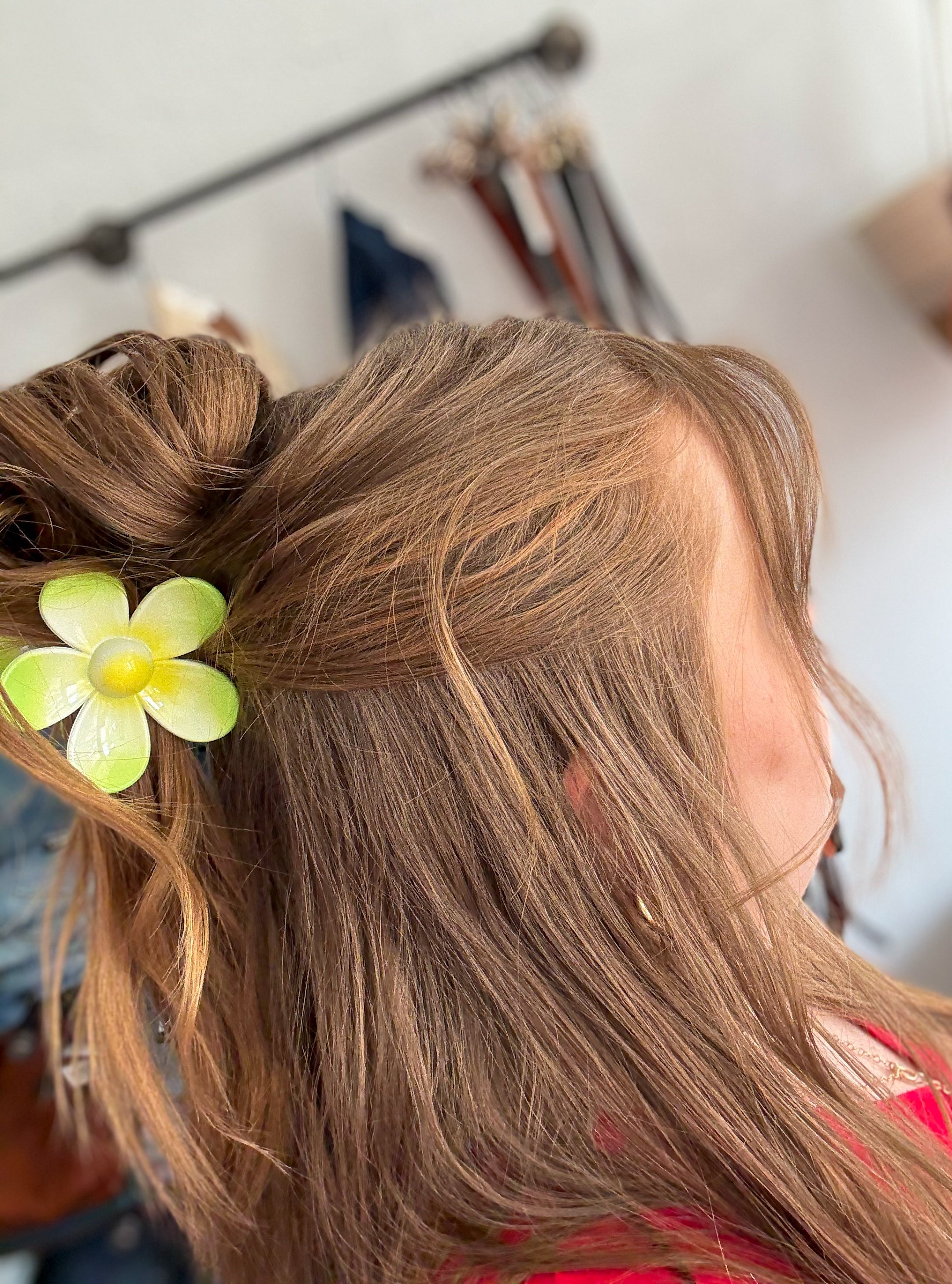 Flower Claw Clips