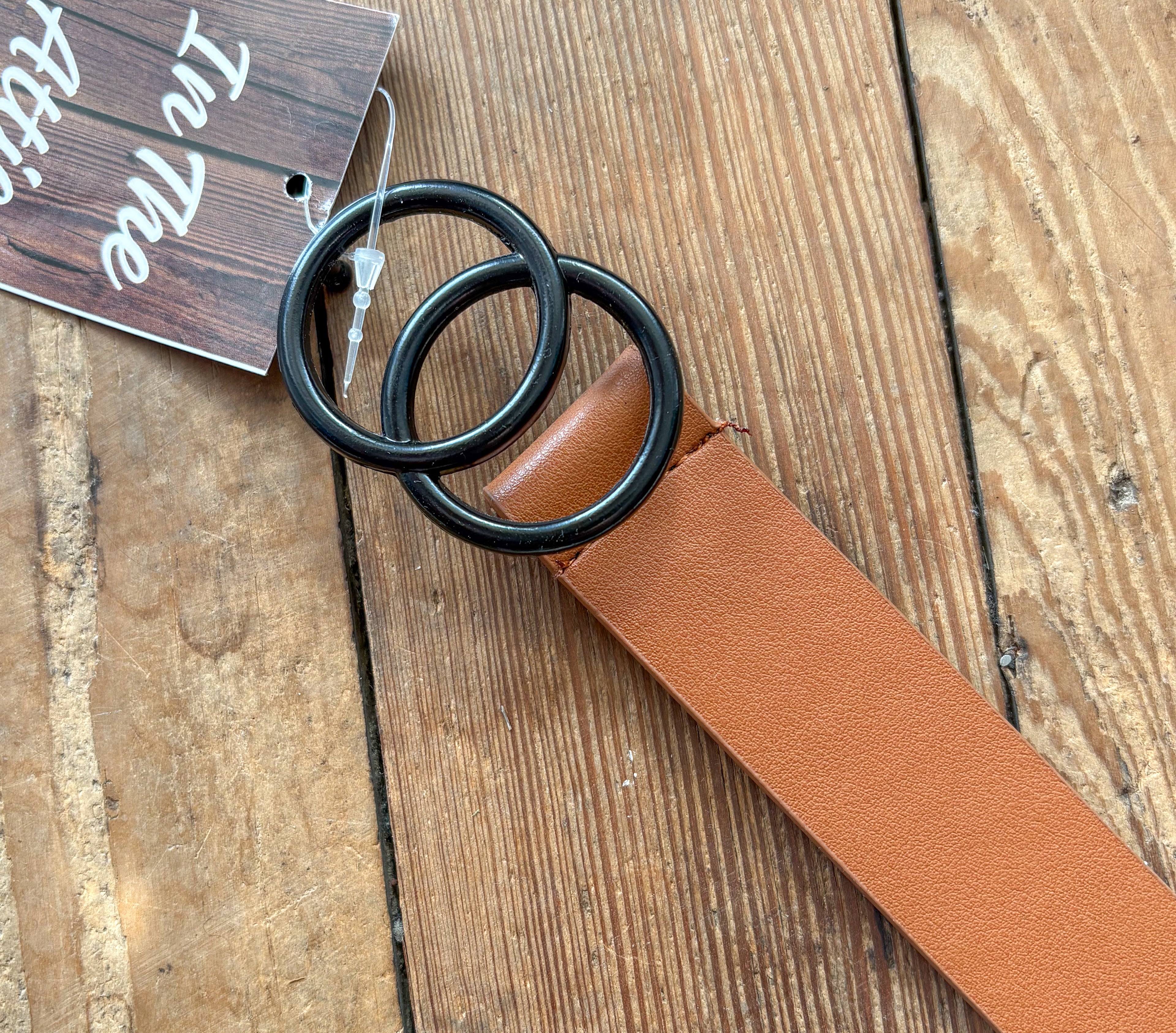 Steph Vegan Leather Belt