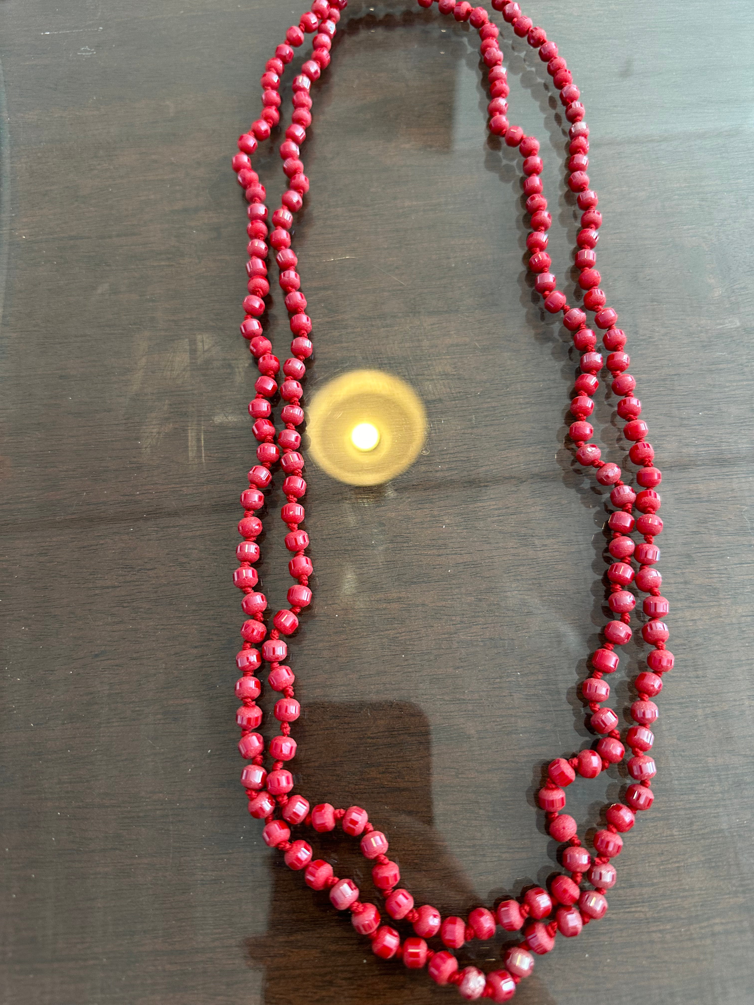 Glass Beaded Necklaces