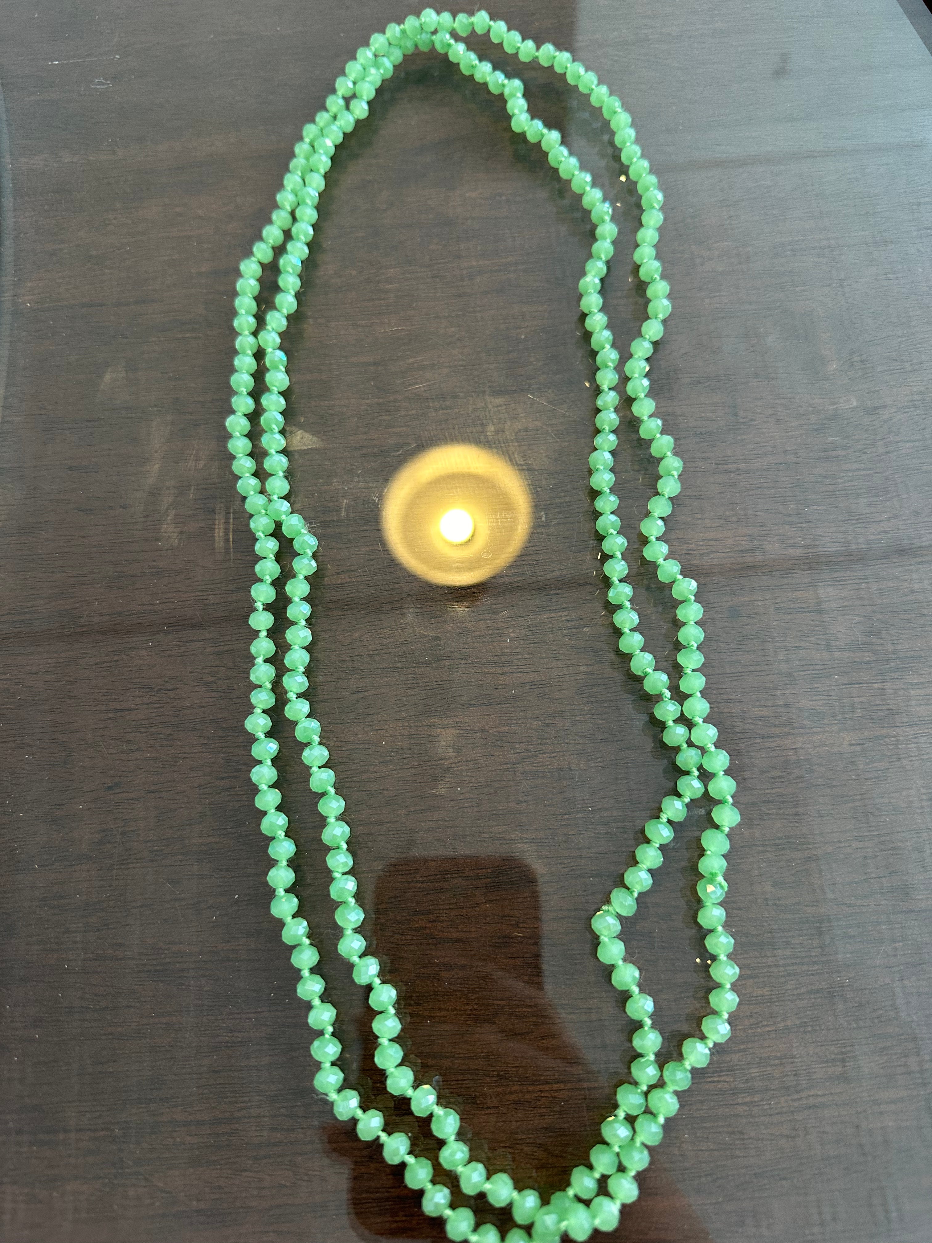 Glass Beaded Necklaces