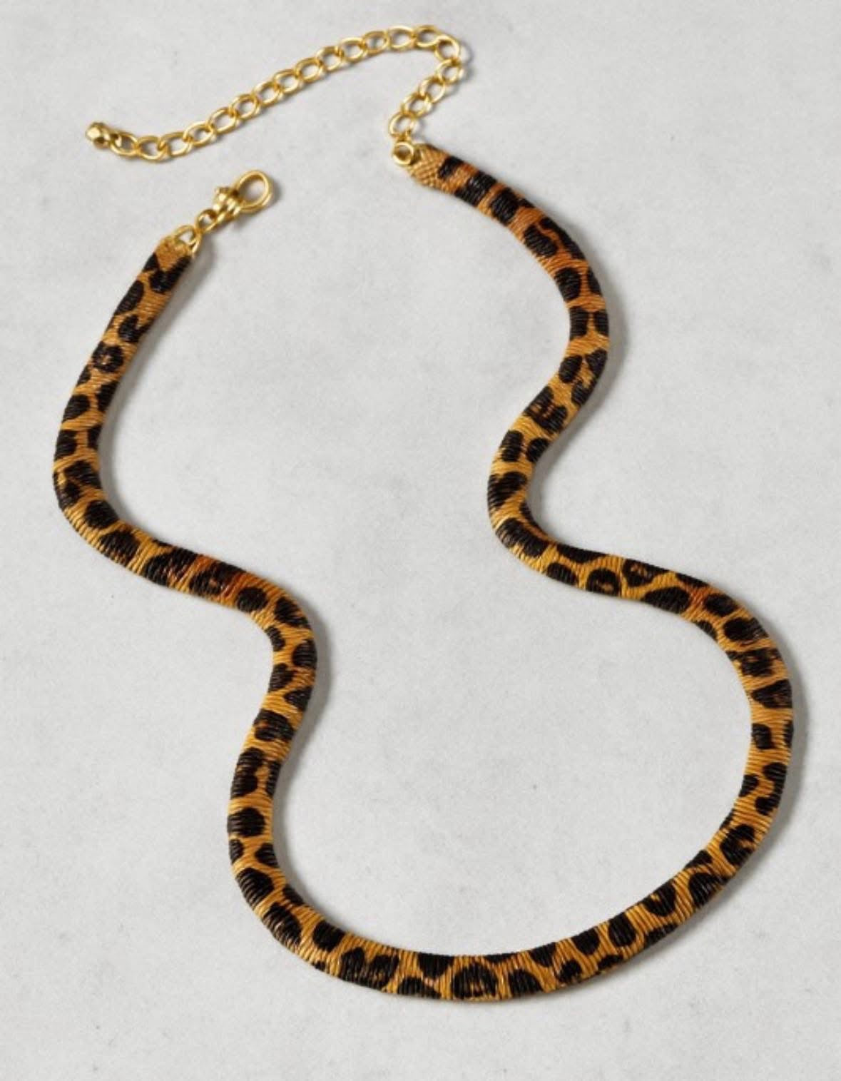 Leopard Luxe Necklace