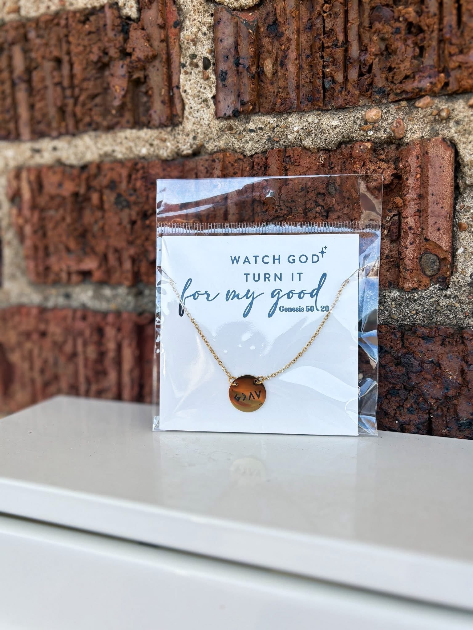 God Is Greater Than My Highs & Lows Necklace