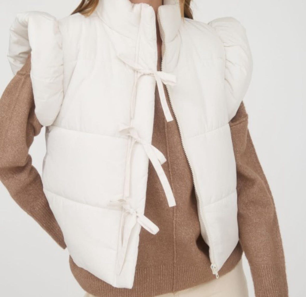 Aspen Tie Puffer Vest