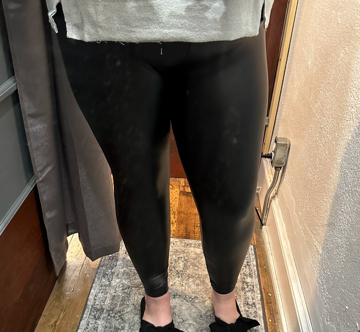 In Love In Leather Leggings