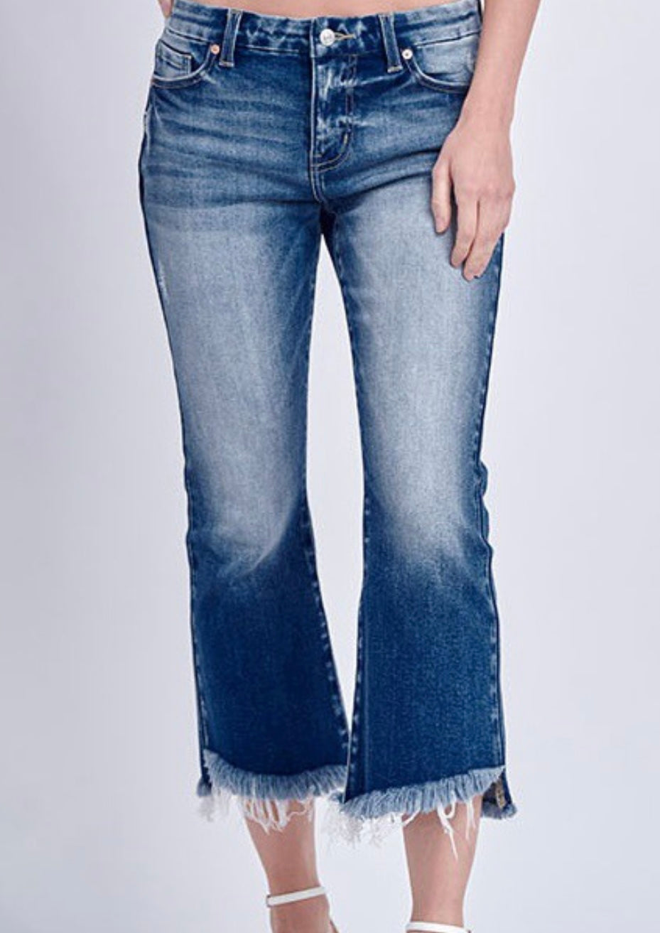 Cropped Flare Jean