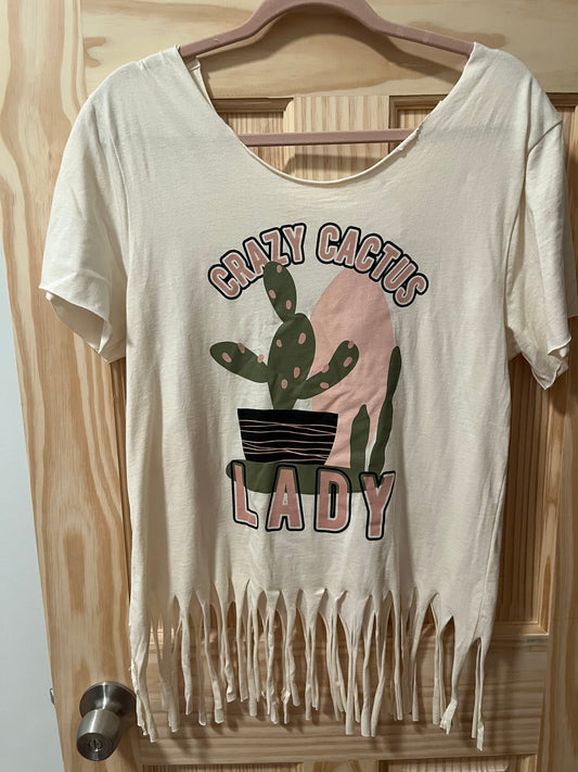 Crazy Cactus Lady Tee