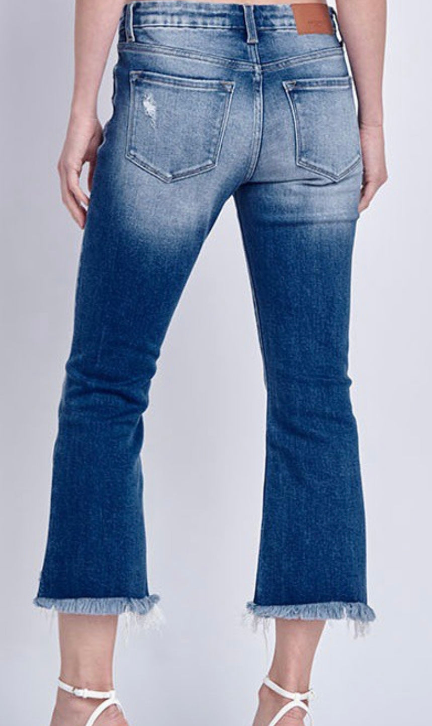 Cropped Flare Jean