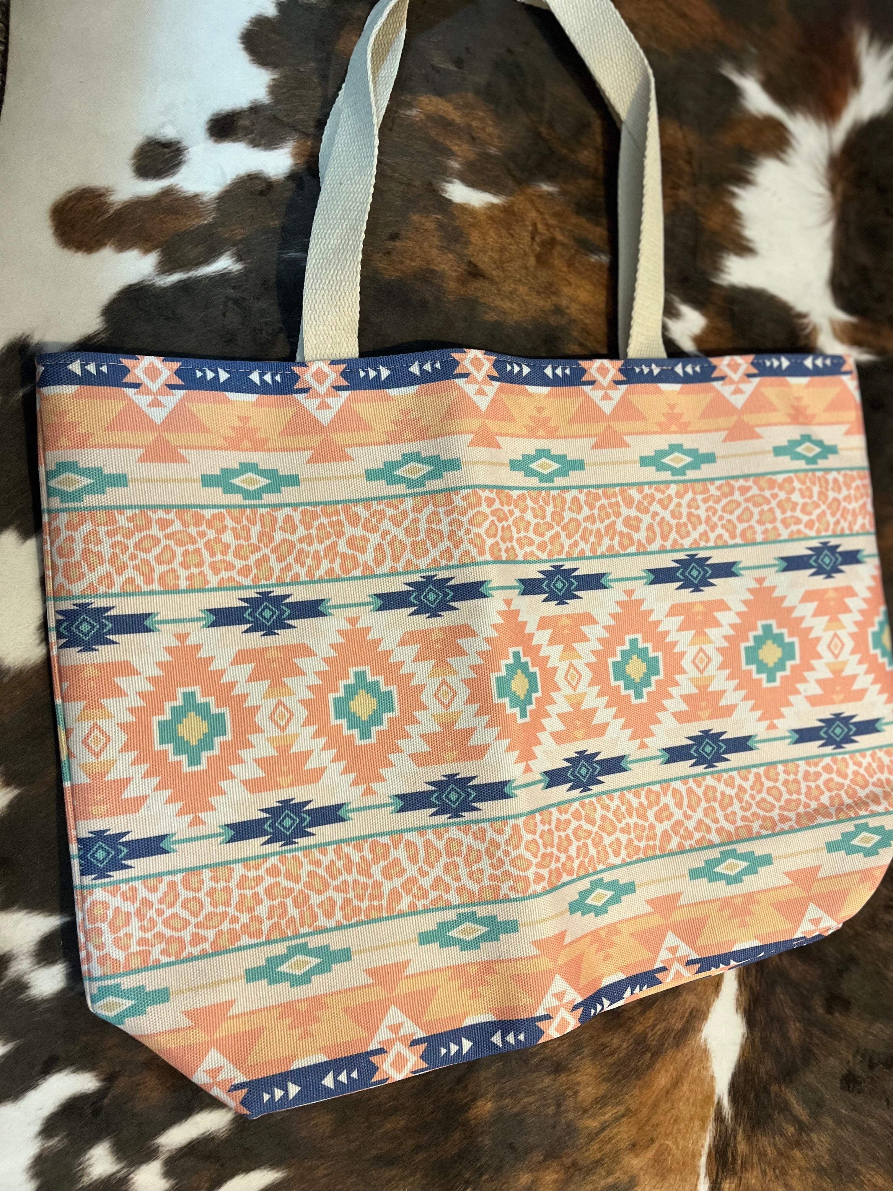 Leopard Tribal Tote Bags