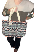 Leopard Tribal Tote Bags
